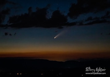 Jupiter and Full Moon Rise Bedford Old Barn By Terry Aldhizer
